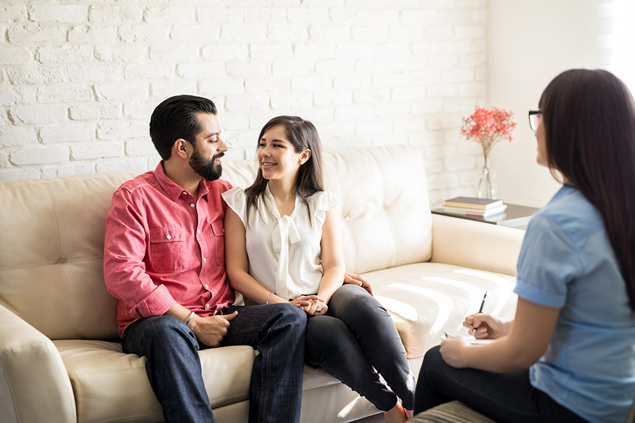 couples in therapy in beaverton office